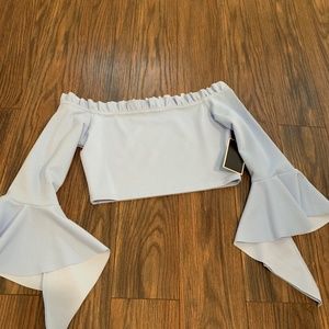 Cropped 3/4 sleeve Shirt